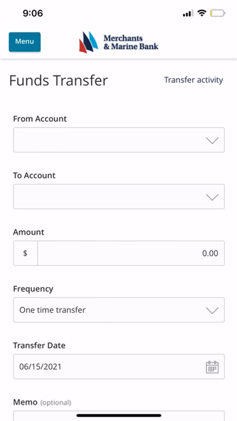 Merchants & Marine Bank Screenshot 4 - AppWisp.com Merchants & Marine Bank Screenshot 4 - AppWisp.com