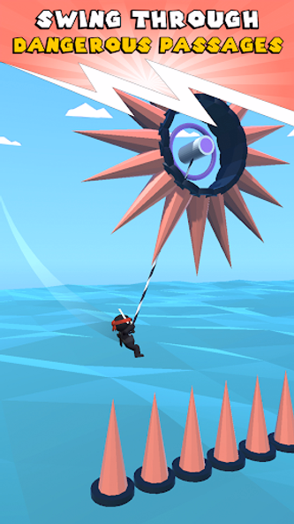 Rope Swing 3D Screenshot 3 - AppWisp.com Rope Swing 3D Screenshot 3 - AppWisp.com