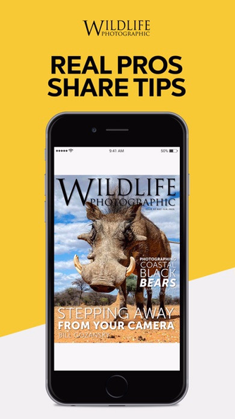 Wildlife Photographic Magazine Screenshot 1 - AppWisp.com Wildlife Photographic Magazine Screenshot 1 - AppWisp.com