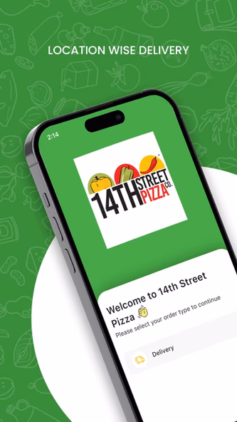 14th Street Pizza Co. Screenshot 2 - AppWisp.com 14th Street Pizza Co. Screenshot 2 - AppWisp.com