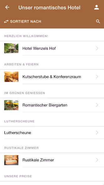 Hotel Wenzels Hof Screenshot 2 - AppWisp.com Hotel Wenzels Hof Screenshot 2 - AppWisp.com