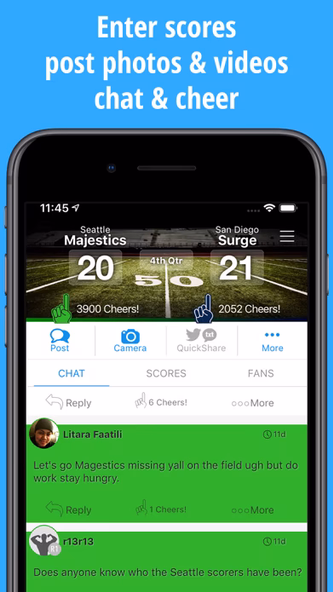 ScoreStream Sports Scores Screenshot 3 - AppWisp.com ScoreStream Sports Scores Screenshot 3 - AppWisp.com