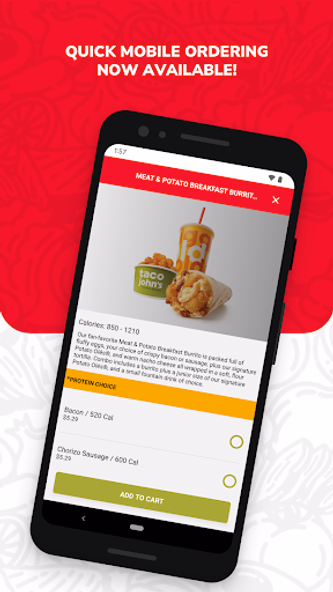 Taco John's Screenshot 3 - AppWisp.com Taco John's Screenshot 3 - AppWisp.com