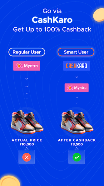 CashKaro - Cashback & Coupons Screenshot 3 - AppWisp.com CashKaro - Cashback & Coupons Screenshot 3 - AppWisp.com