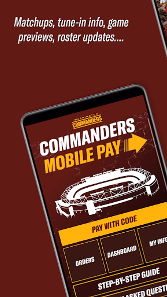 Washington Commanders Screenshot 4 - AppWisp.com Washington Commanders Screenshot 4 - AppWisp.com