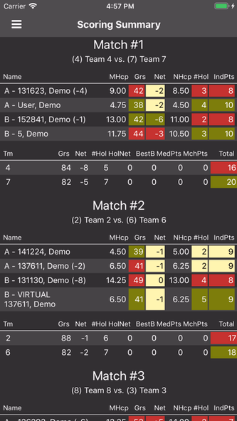 League Golfer Screenshot 2 - AppWisp.com League Golfer Screenshot 2 - AppWisp.com