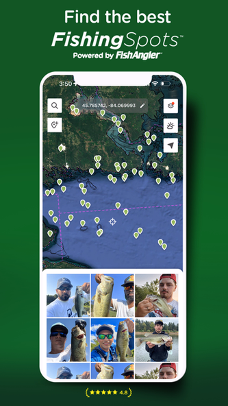 Fishing Spots - Fish Maps Screenshot 1 - AppWisp.com Fishing Spots - Fish Maps Screenshot 1 - AppWisp.com