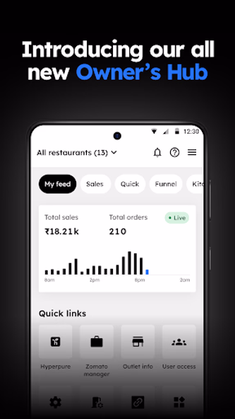 Zomato Restaurant Partner Screenshot 3 - AppWisp.com