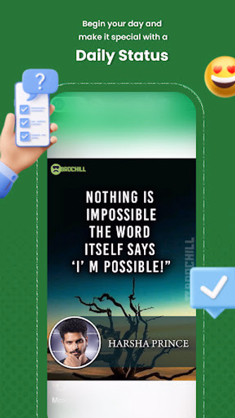 BroChill - Video Status Maker Screenshot 4 - AppWisp.com BroChill - Video Status Maker Screenshot 4 - AppWisp.com