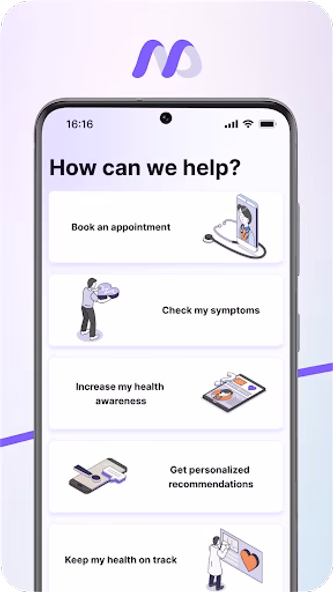 Meena Health Screenshot 1 - AppWisp.com Meena Health Screenshot 1 - AppWisp.com