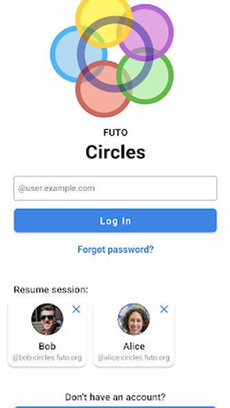 Circles Screenshot 1 - AppWisp.com Circles Screenshot 1 - AppWisp.com