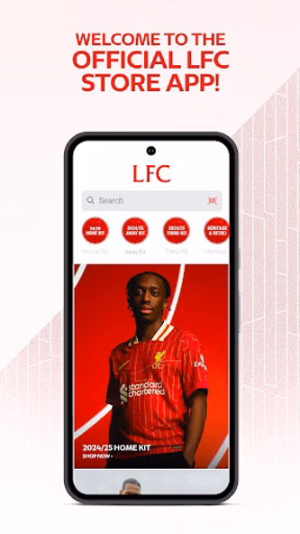 Official Liverpool FC Store Screenshot 1 - AppWisp.com Official Liverpool FC Store Screenshot 1 - AppWisp.com