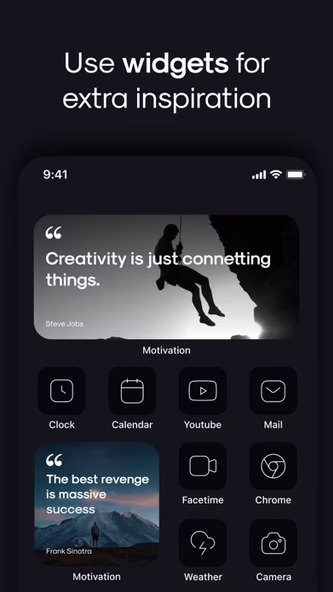 Motivation Quotes Widget Screenshot 4 - AppWisp.com Motivation Quotes Widget Screenshot 4 - AppWisp.com