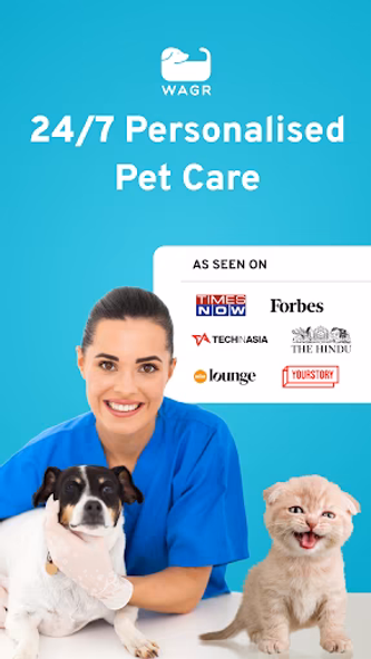 Wagr Petcare Screenshot 1 - AppWisp.com Wagr Petcare Screenshot 1 - AppWisp.com