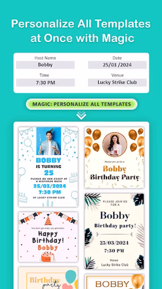 Video Invitation Maker PartyZa Screenshot 3 - AppWisp.com Video Invitation Maker PartyZa Screenshot 3 - AppWisp.com