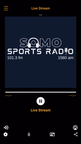 SOMO Sports Radio Screenshot 1 - AppWisp.com SOMO Sports Radio Screenshot 1 - AppWisp.com