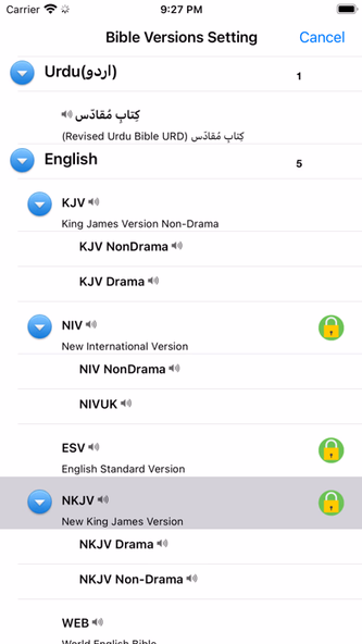 Urdu English Audio Holy Bible Screenshot 3 - AppWisp.com Urdu English Audio Holy Bible Screenshot 3 - AppWisp.com