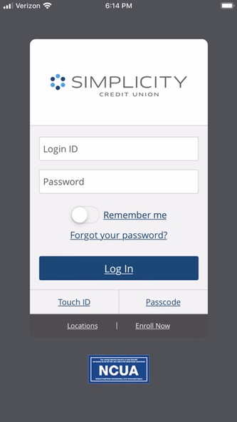 Simplicity Credit Union Mobile Screenshot 1 - AppWisp.com Simplicity Credit Union Mobile Screenshot 1 - AppWisp.com