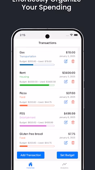Spartan - Manage your money Screenshot 2 - AppWisp.com Spartan - Manage your money Screenshot 2 - AppWisp.com