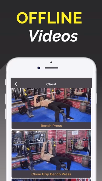 Gym Workout: Trainer & Tracker Screenshot 4 - AppWisp.com Gym Workout: Trainer & Tracker Screenshot 4 - AppWisp.com