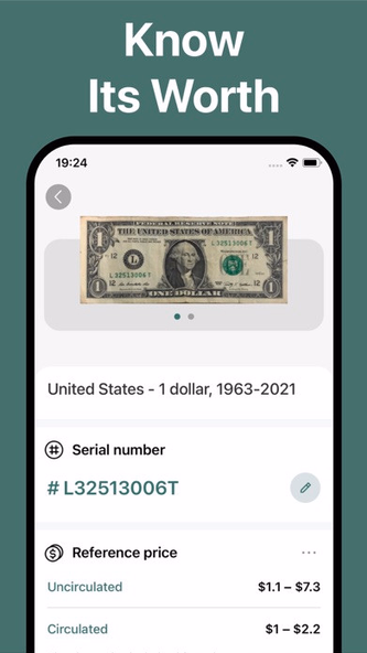 NoteSnap: Banknote Identifier Screenshot 3 - AppWisp.com NoteSnap: Banknote Identifier Screenshot 3 - AppWisp.com