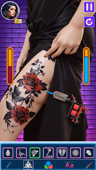 Tattoo Games - Tattoo Creator Screenshot 3 - AppWisp.com