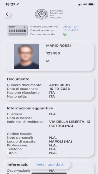 NotaioID Screenshot 2 - AppWisp.com NotaioID Screenshot 2 - AppWisp.com