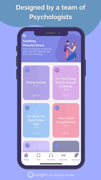 Insight: For Stress & Anxiety Screenshot 2 - AppWisp.com Insight: For Stress & Anxiety Screenshot 2 - AppWisp.com