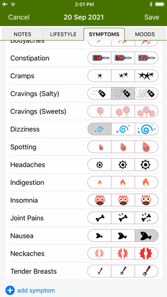 Period Tracker by GP Apps Screenshot 2 - AppWisp.com Period Tracker by GP Apps Screenshot 2 - AppWisp.com