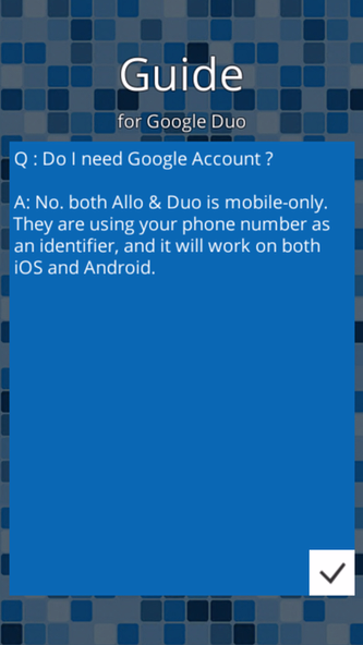 Guide for Google Duo Screenshot 3 - AppWisp.com Guide for Google Duo Screenshot 3 - AppWisp.com