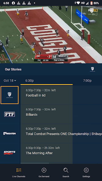 Sports.TV Screenshot 2 - AppWisp.com Sports.TV Screenshot 2 - AppWisp.com