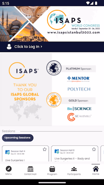 ISAPS 2022 Screenshot 1 - AppWisp.com ISAPS 2022 Screenshot 1 - AppWisp.com