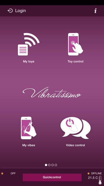 Vibratissimo Screenshot 1 - AppWisp.com Vibratissimo Screenshot 1 - AppWisp.com