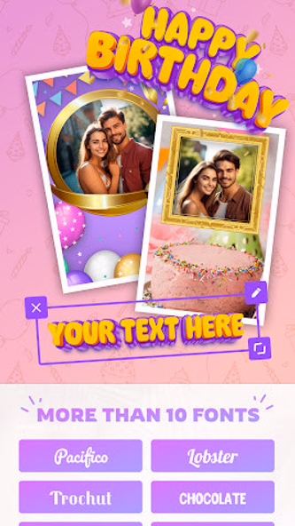 Happy birthday photo frame Screenshot 3 - AppWisp.com Happy birthday photo frame Screenshot 3 - AppWisp.com
