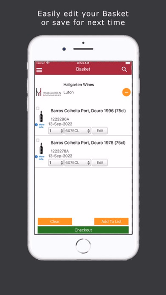 Hallgarten Wines Screenshot 4 - AppWisp.com Hallgarten Wines Screenshot 4 - AppWisp.com