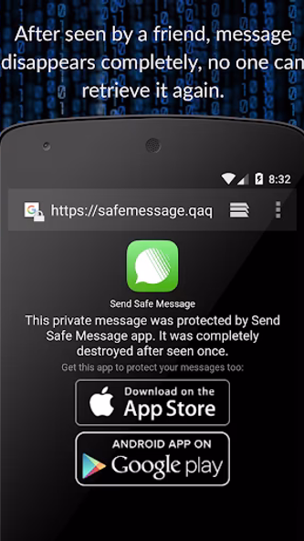 Safe Message Screenshot 4 - AppWisp.com Safe Message Screenshot 4 - AppWisp.com