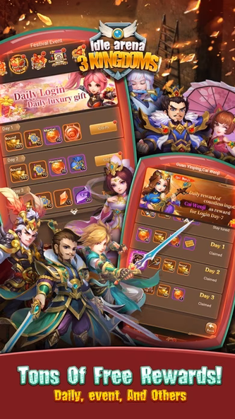 Idle Arena: 3 Kingdoms Screenshot 4 - AppWisp.com Idle Arena: 3 Kingdoms Screenshot 4 - AppWisp.com