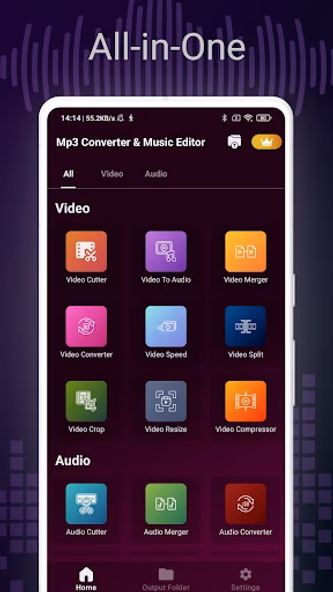Mp3 Converter & Music Editor Screenshot 2 - AppWisp.com Mp3 Converter & Music Editor Screenshot 2 - AppWisp.com