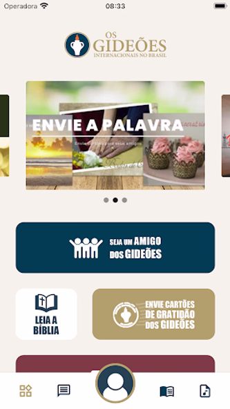 Gideões Screenshot 1 - AppWisp.com Gideões Screenshot 1 - AppWisp.com