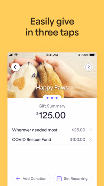 Givelify Mobile Giving App Screenshot 4 - AppWisp.com Givelify Mobile Giving App Screenshot 4 - AppWisp.com