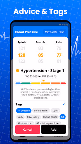 Blood Pressure App Pro Screenshot 4 - AppWisp.com Blood Pressure App Pro Screenshot 4 - AppWisp.com