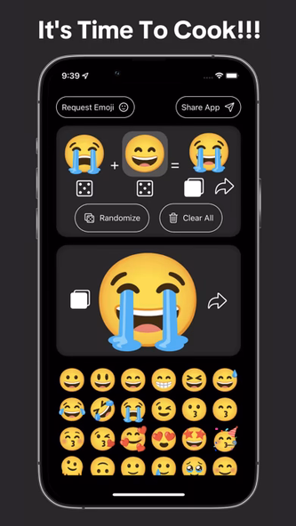 Emoji Kitchen Screenshot 1 - AppWisp.com Emoji Kitchen Screenshot 1 - AppWisp.com