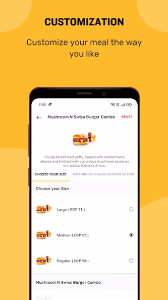 Hardee's Egypt - Order Online Screenshot 3 - AppWisp.com Hardee's Egypt - Order Online Screenshot 3 - AppWisp.com