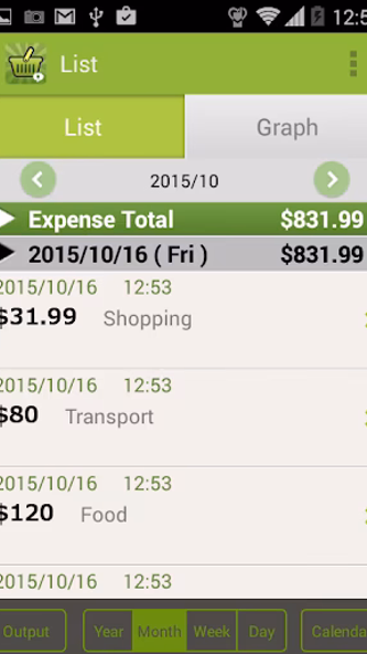 Quick Money Recorder-Budget Screenshot 3 - AppWisp.com Quick Money Recorder-Budget Screenshot 3 - AppWisp.com