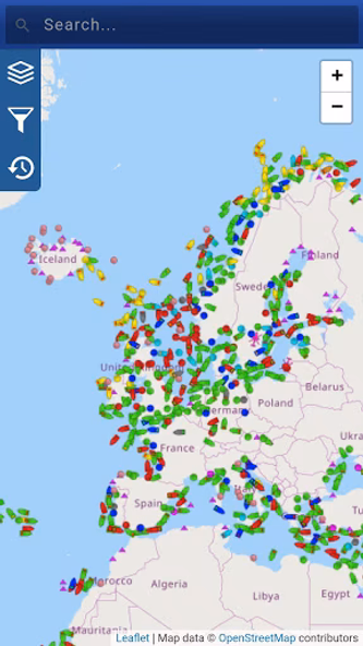 Ship Tracker - AIS Marine Rada Screenshot 1 - AppWisp.com Ship Tracker - AIS Marine Rada Screenshot 1 - AppWisp.com