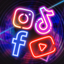 Neon Icon Designer App - AppWisp.com