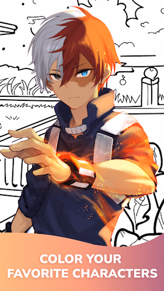 Anime Art: Color by Number Screenshot 4 - AppWisp.com Anime Art: Color by Number Screenshot 4 - AppWisp.com