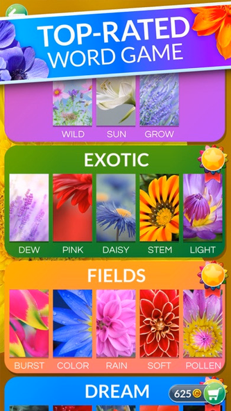 Wordscapes In Bloom Screenshot 1 - AppWisp.com Wordscapes In Bloom Screenshot 1 - AppWisp.com