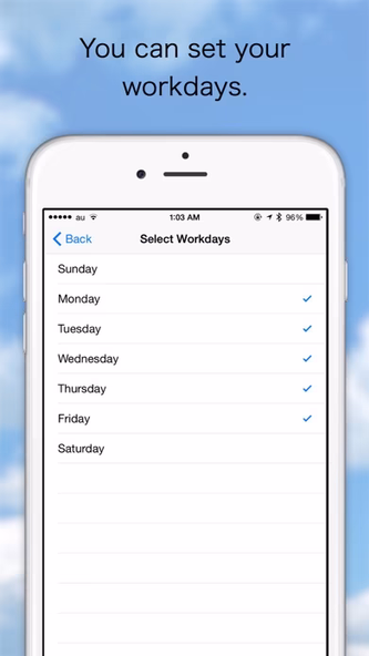 Workday Countdown Screenshot 2 - AppWisp.com