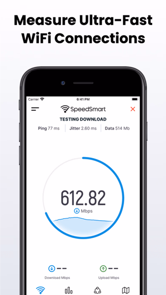 Speed Test SpeedSmart Internet Screenshot 3 - AppWisp.com Speed Test SpeedSmart Internet Screenshot 3 - AppWisp.com